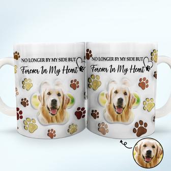Custom Photo Forever In My Heart Mug - Memorial Gift - Thegiftio UK