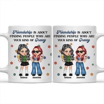 Finding Your Kind Of Crazy Custom Mug - Gift for Besties - Thegiftio UK