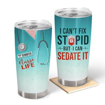Nurse Sedate It Custom Tumbler - Perfect Gift for Nurses - Thegiftio UK