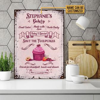 Personalized Baking Breakfast Shut The Metal Sign - Gift - Thegiftio UK
