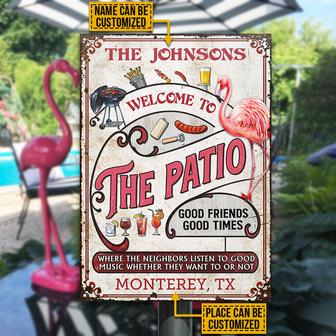 Listen To The Good Music Custom Metal Sign - Gift for BBQ - Thegiftio UK