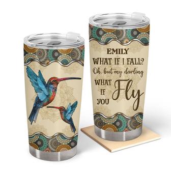 Oh But My Darling Humming Bird Custom Tumbler - Thegiftio UK