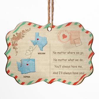 You Always Have Me Custom Ornament - Gift for Couples - Thegiftio UK