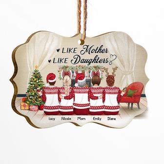 Like Mother Like Daughters Custom Ornament - Gift for Mom - Thegiftio UK