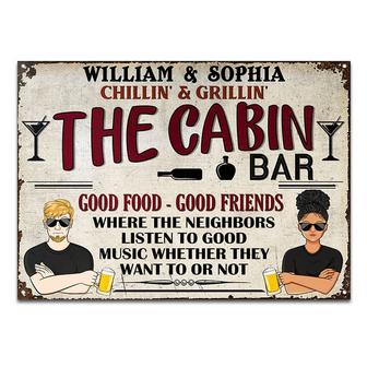 The Neighbors Listen To Good Music Custom Metal Sign - Gift - Thegiftio UK