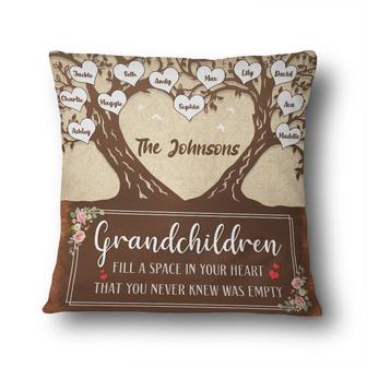 Fill A Space In Your Heart Custom Pillow - Gift for Grandma - Thegiftio UK