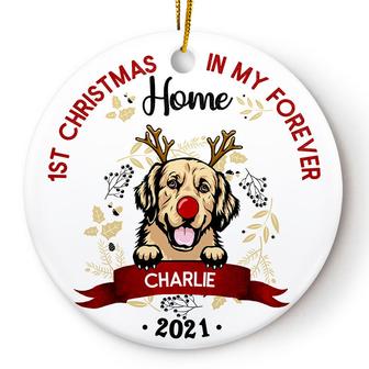 My First Christmas Personalized Ornament - Dog Owners Gift - Thegiftio UK