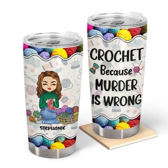 Punching People Is Frowned Upon Custom Tumbler - Thegiftio UK