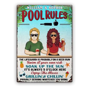 Soak Up The Sun Enjoy The Music Custom Metal Sign - Gift - Thegiftio UK