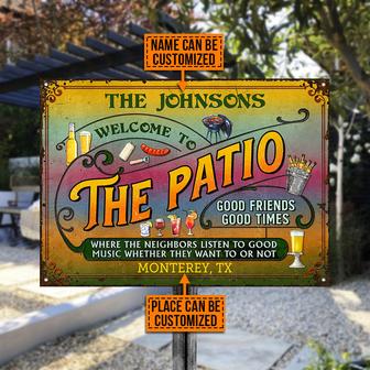 Patio Grilling Tropical Listen To The Good Music Custom - Thegiftio UK