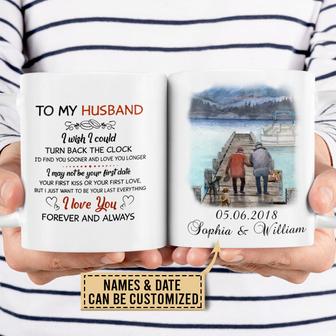I Wish I Could Turn Back Personalized Mug - Gift for Boaters - Thegiftio UK