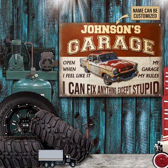 I Can Fix Anything Custom Metal Sign - Gift for Mechanics - Thegiftio UK