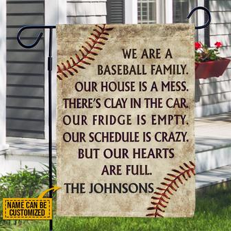 Our House Is A Mess Personalized Flag - Gift for Homeowners - Thegiftio UK