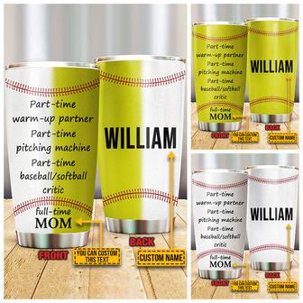 Personalized Baseball Softball Parent Custom Tumbler - Gift - Thegiftio UK