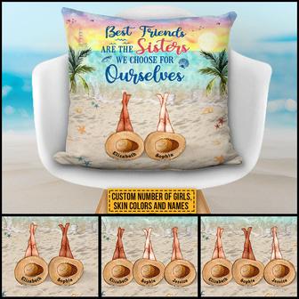 Beach Bestie Choose For Ourselves Personalized Pillow - Gift - Thegiftio UK