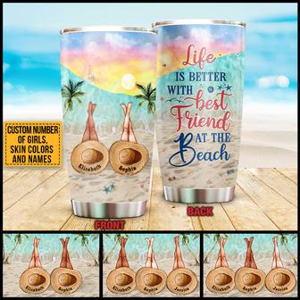 Life Is Better Personalized Tumbler - Gift for Best Friend - Thegiftio UK