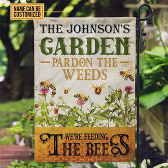 Pardon The Weeds Personalized Flag - Gift for Gardeners - Thegiftio UK