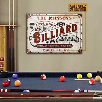 Less Talk Personalized Metal Sign - Gift for Pool Lovers - Thegiftio UK