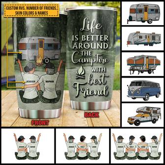 Bestie Life Is Better Custom Tumbler - Gift for Best Friend - Thegiftio UK