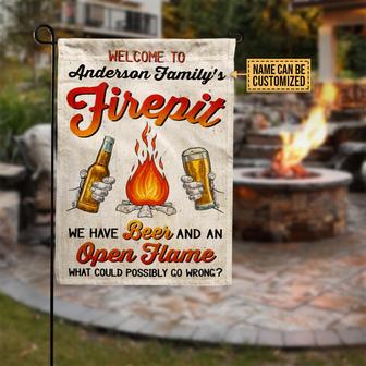 We Have Beer Personalized Camping Flag - Gift for Campers - Thegiftio UK