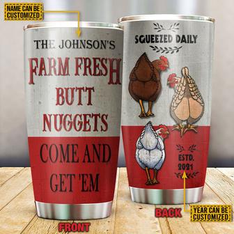 Personalized Chicken Nuggets Custom Tumbler - Foodie Gift - Thegiftio UK