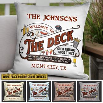 Listen To The Good Music Custom Pillow - Gift for Friends - Thegiftio UK