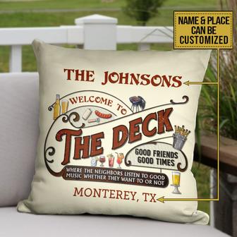 Listen To The Good Music Custom Pillow - Gift for Friends - Thegiftio UK