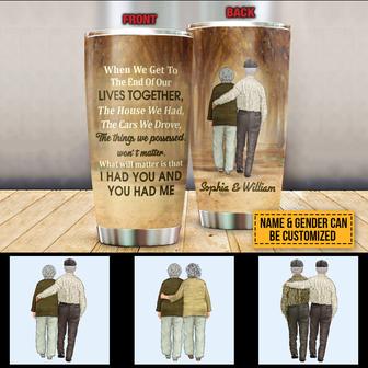 When We Get Personalized Tumbler - Anniversary Gift - Thegiftio UK
