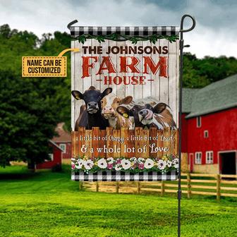 Personalized Farm Cattle Customized Flag - Gift for Farmers - Thegiftio UK