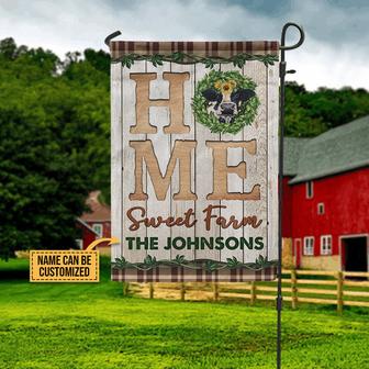 Farm Cattle Sweet Farm Personalized Flag - Gift for Farmers - Thegiftio UK