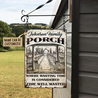 Personalized Farmhouse Porch Custom Metal Sign - Home Gift - Thegiftio UK