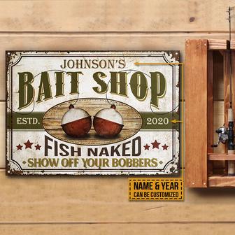 Fishing Show Off Bobbers Custom Metal Sign - Fisherman Gift - Thegiftio UK