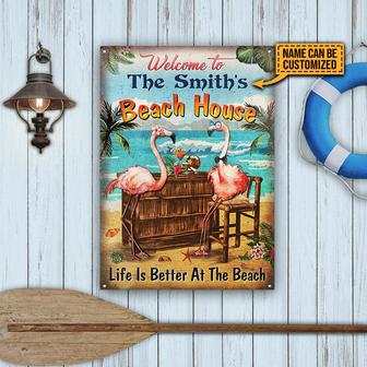 Life Is Better Personalized Metal Sign - Gift for Home - Thegiftio UK