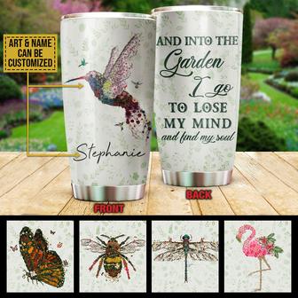 Find My Soul Personalized Tumbler - Gift for Garden Lovers - Thegiftio UK
