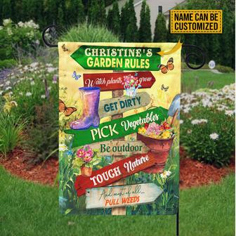 Watch Plants Grow Personalized Flag - Gift for Gardeners - Thegiftio UK