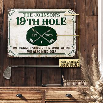 Personalized Golf Also Need Golf Custom Metal Sign - Gift - Thegiftio UK