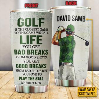 Golf Is The Closest Game Custom Tumbler - Gift for Golfers - Thegiftio UK