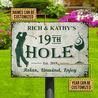 Golf Relax Personalized Metal Sign - Gift for Golf Lovers - Thegiftio UK