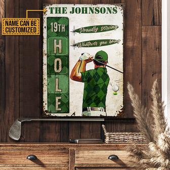 Whatever You Bring Personalized Metal Sign - Golf Gift - Thegiftio UK