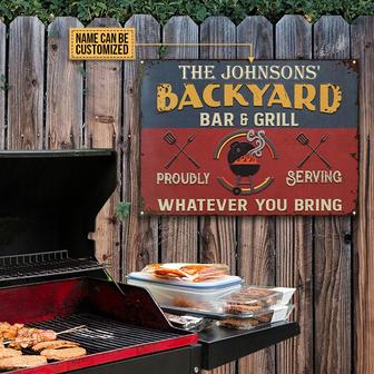 Personalized Grill Custom Metal Sign - Gift for BBQ Lovers - Thegiftio UK