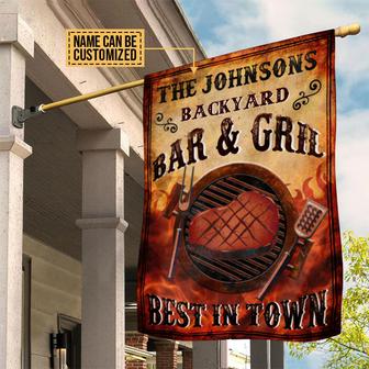 Grilling Best In Town Custom Flag - Gift for BBQ Lovers - Thegiftio UK