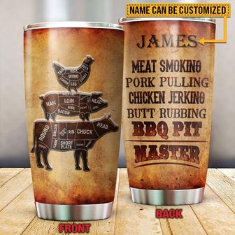 Grilling Meat Smoking Custom Tumbler - Gift for BBQ Lovers - Thegiftio UK