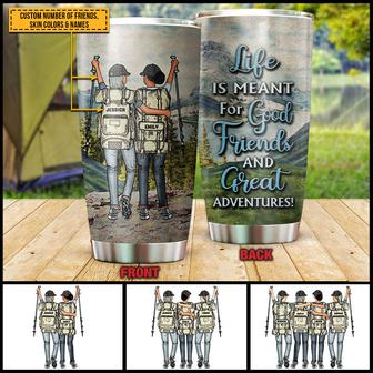 Life Is Meant Personalized Tumbler - Gift for Best Friend - Thegiftio UK