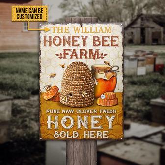 Personalized Honey Bee Sold Here Custom Metal Sign - Gift - Thegiftio UK