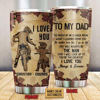 Personalized Motorcycles So Much Of Me Custom Tumbler - Thegiftio UK