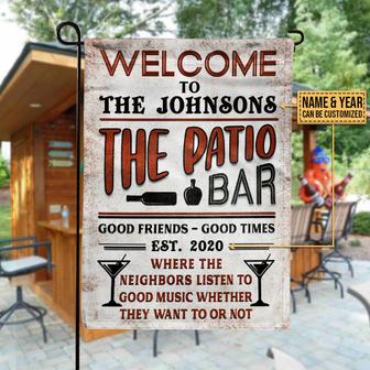 Listen To Good Music Personalized Flag - Gift for Backyard - Thegiftio UK