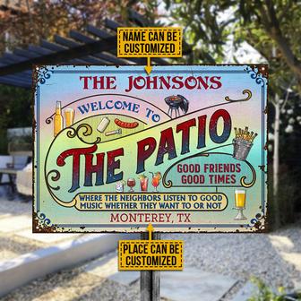 Listen To The Good Music Custom Metal Sign - Gift for Home - Thegiftio UK