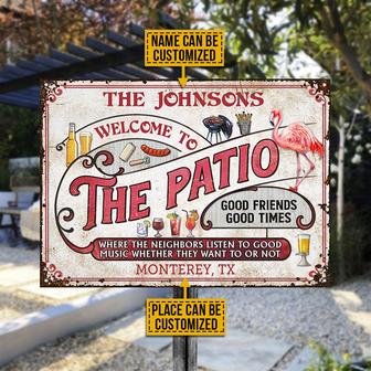 Listen To The Good Music Personalized Metal Sign - BBQ Gift - Thegiftio UK
