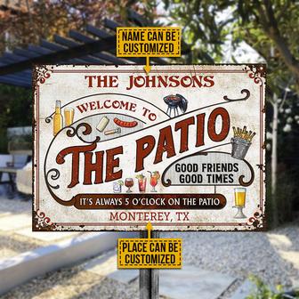 Red Always 5 O'Clock Custom Metal Sign - Gift for Grilling - Thegiftio UK