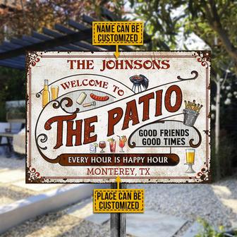 Personalized Patio Grilling Custom Metal Sign - BBQ Gift - Thegiftio UK
